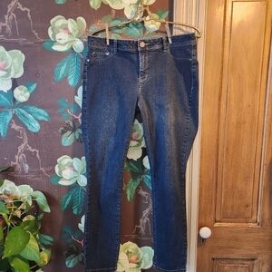 Route 66 Dark Blue Straight Leg Women's Jeans